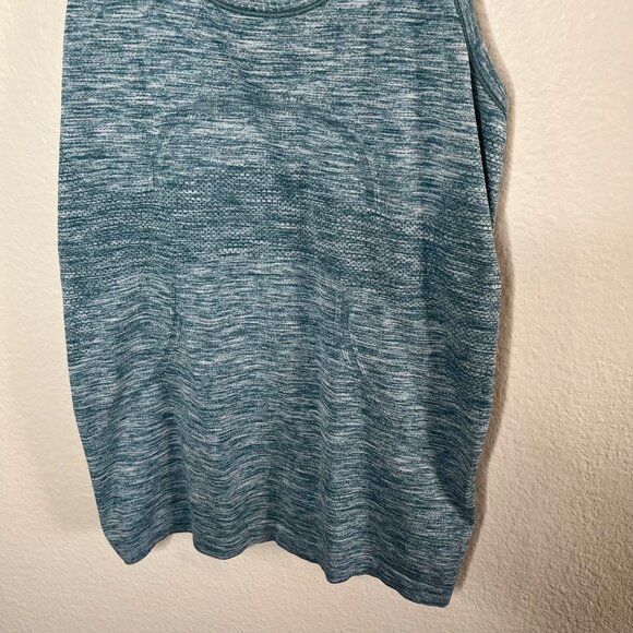Lululemon Athletica Racerback Swiftly Tank Top Size 6 heather blue - Picture 3 of 8